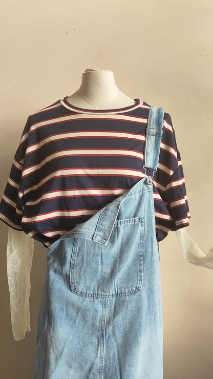 Maglia manica pizzo