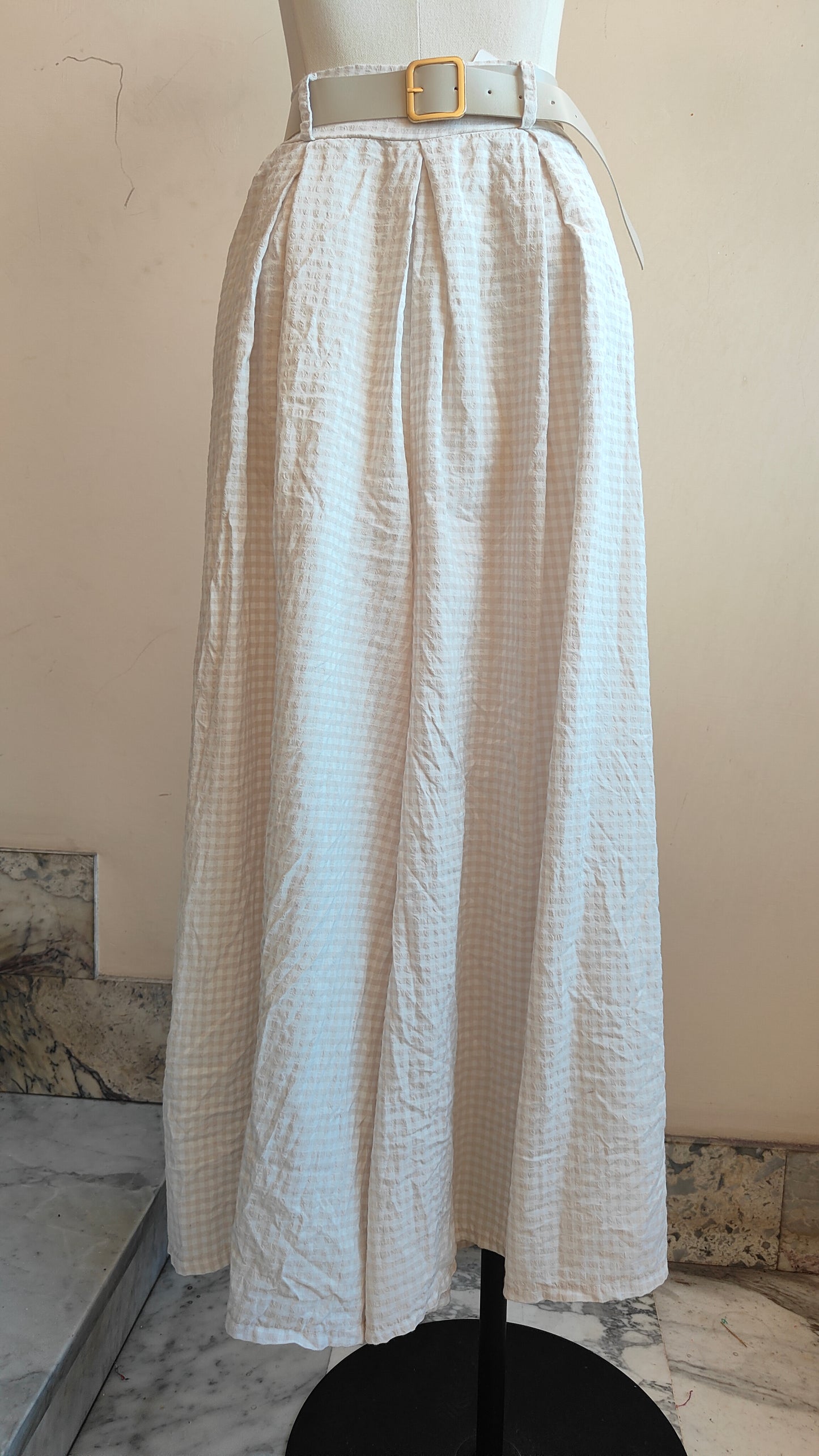 Gonna Pantalone Gingham