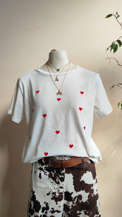 T-shirt Love Hearts
