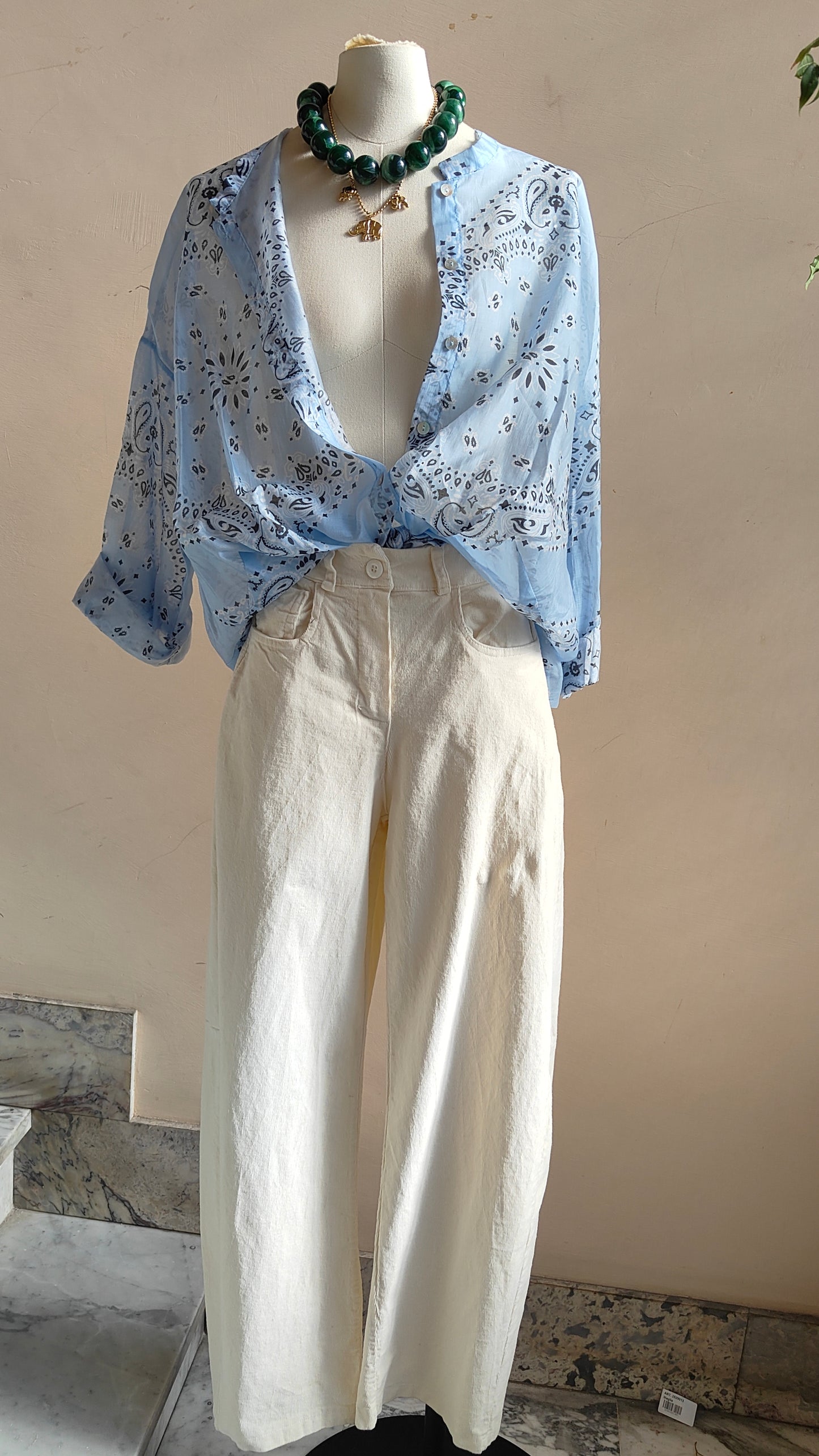 Pantaloni Velluto Noémie