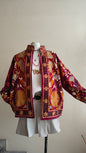 Giacca Boho con Tasche Laterali