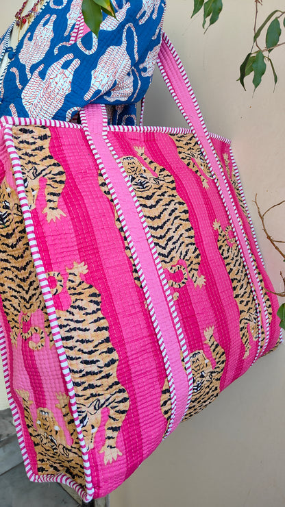 Borsa Trapuntata in Cotone – Maxi