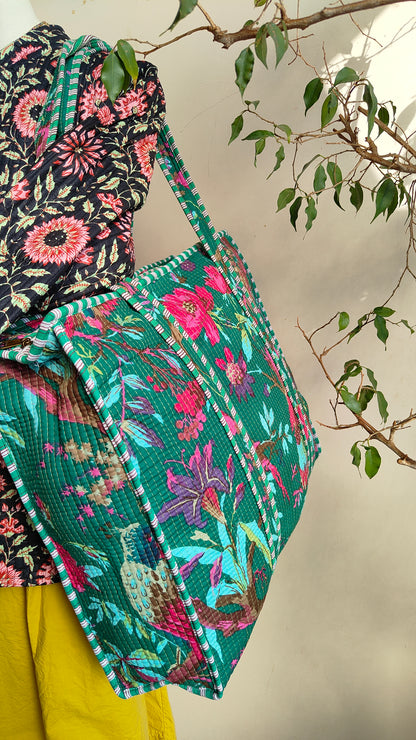 Borsa Trapuntata in Cotone – Maxi