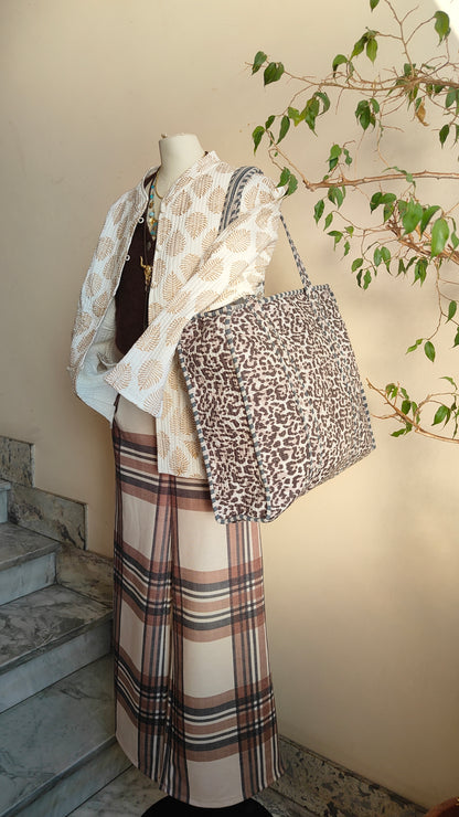 Borsa Trapuntata in Cotone – Maxi