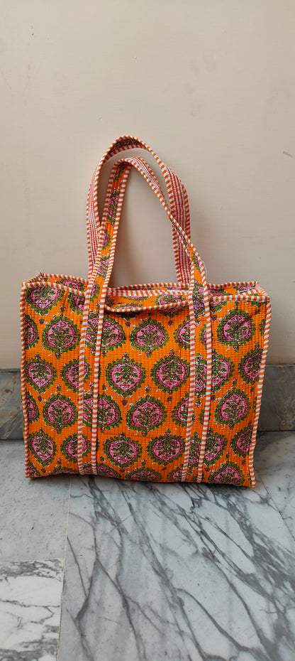 Borsa Trapuntata in Cotone – Maxi