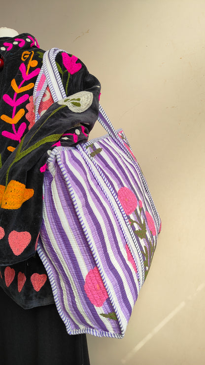 Borsa Trapuntata in Cotone – Maxi