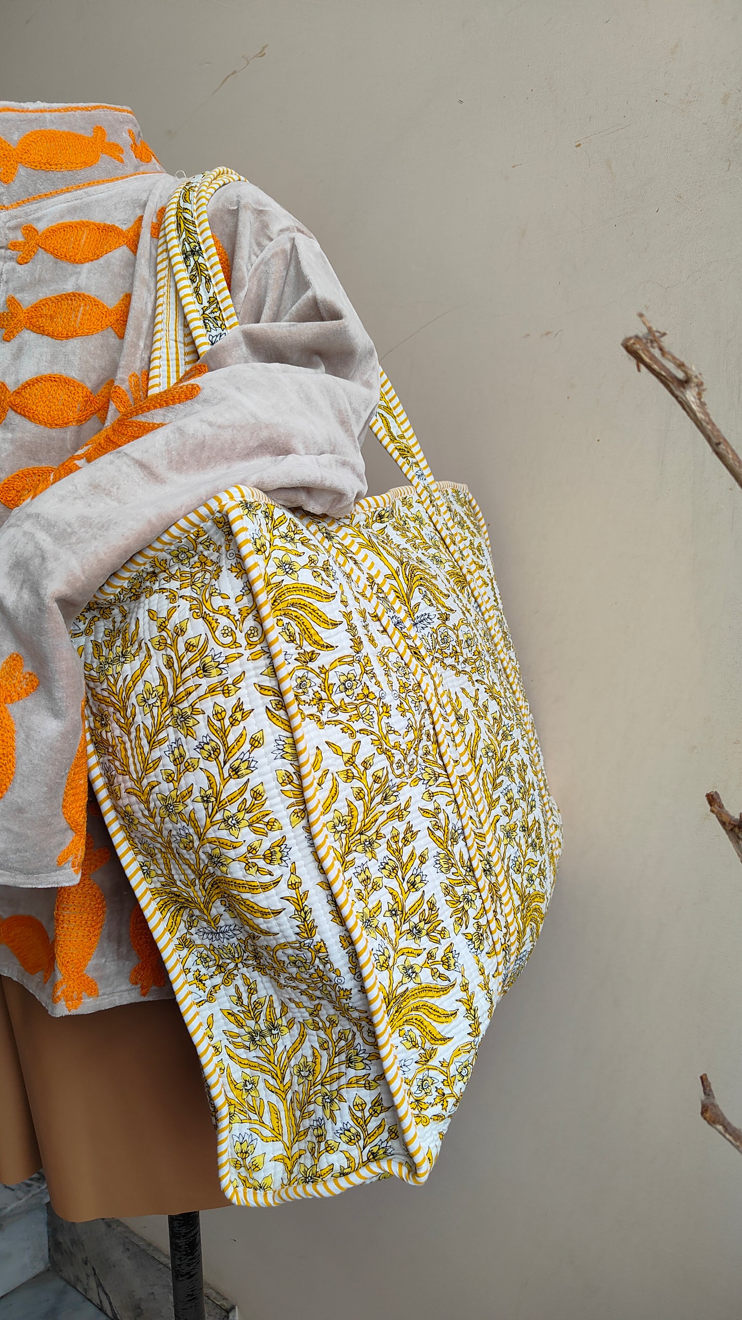 Borsa Trapuntata in Cotone – Maxi