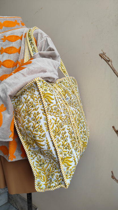 Borsa Trapuntata in Cotone – Maxi