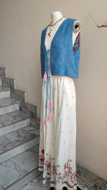 Gilet Reversibile Intreccio