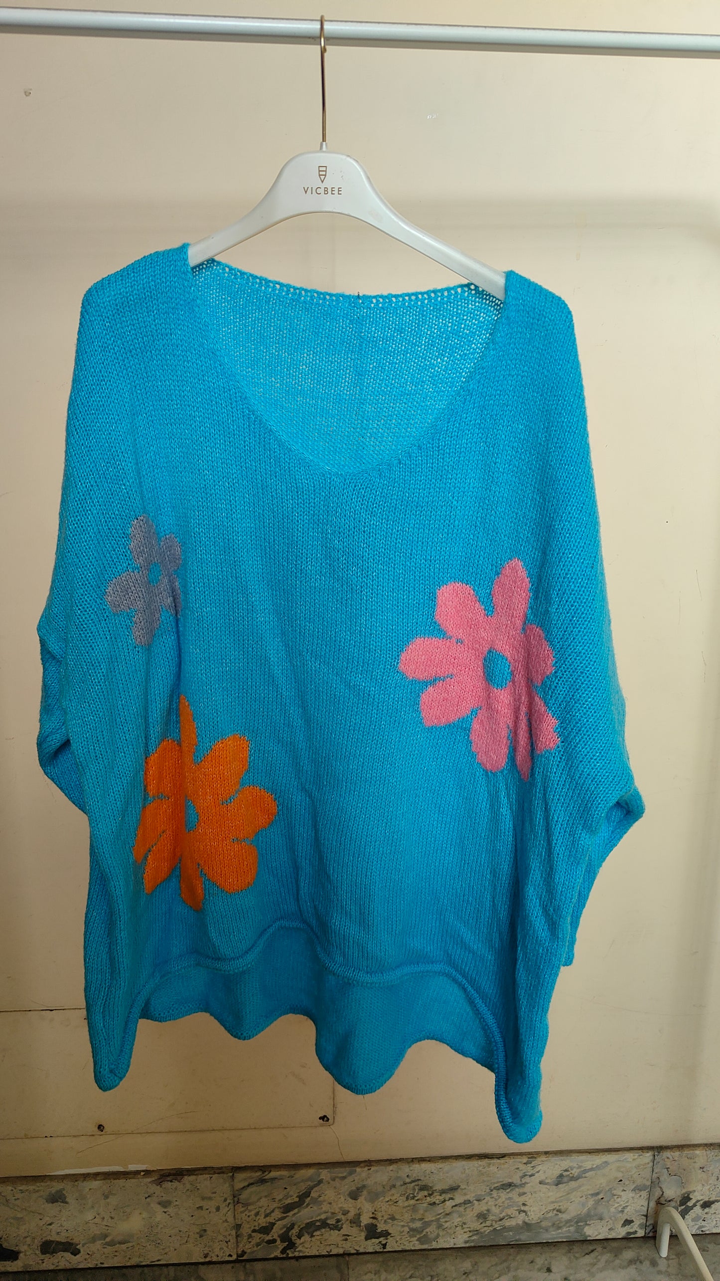 Pullover fiori