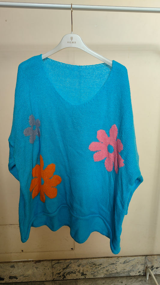 Pullover fiori