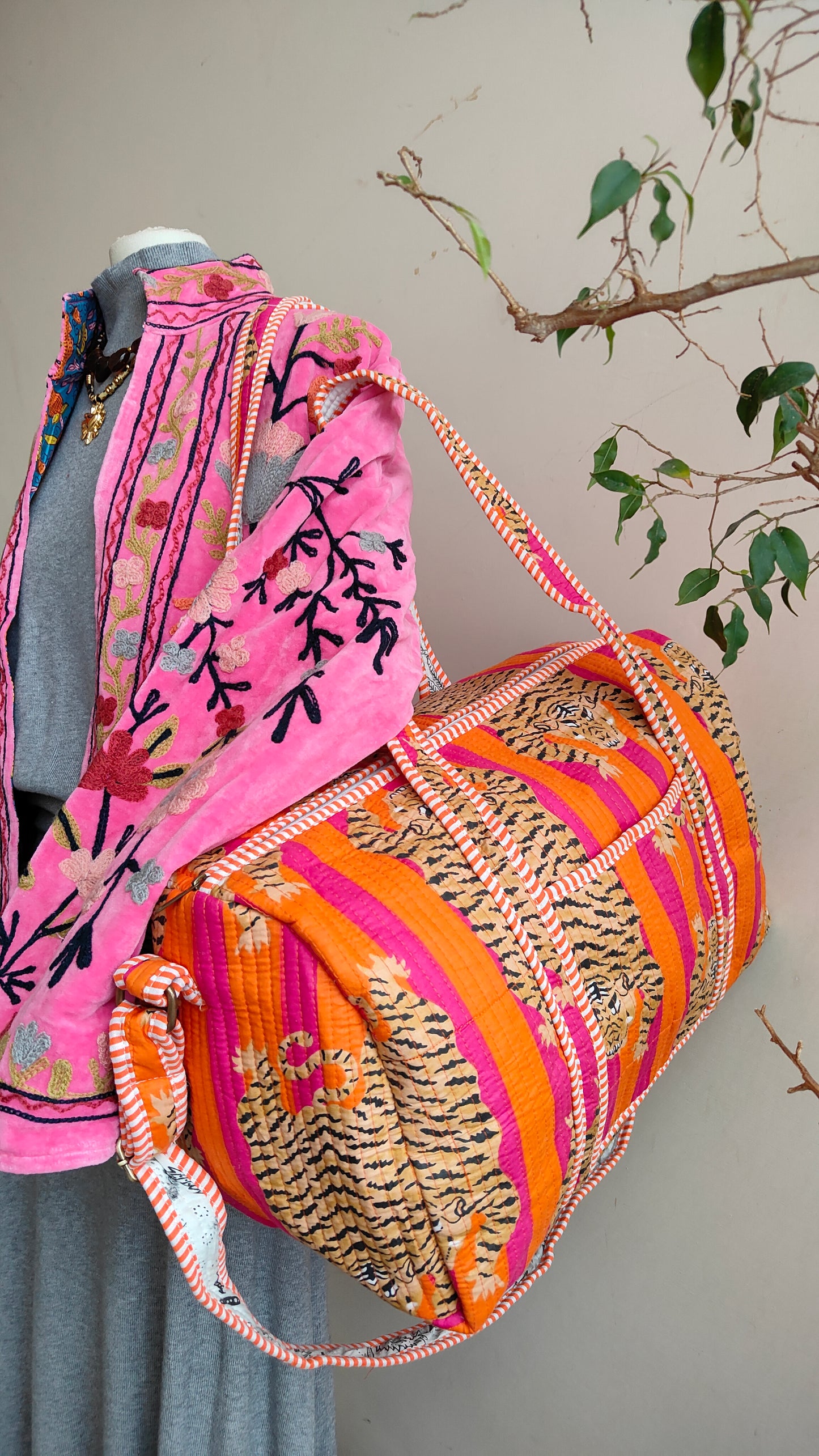 Borsone Weekender con tracolla