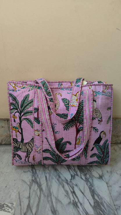 Borsa Trapuntata in Cotone – Maxi