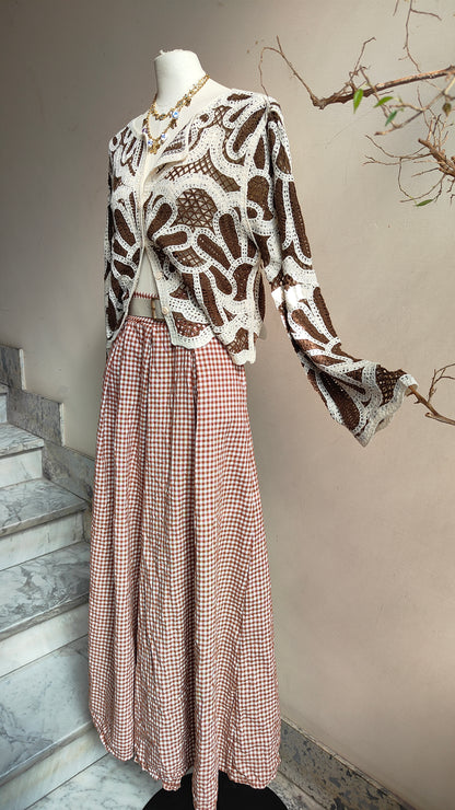 Gonna Pantalone Gingham