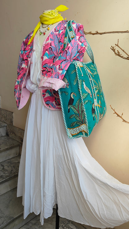 Borsa Trapuntata in Cotone – Maxi