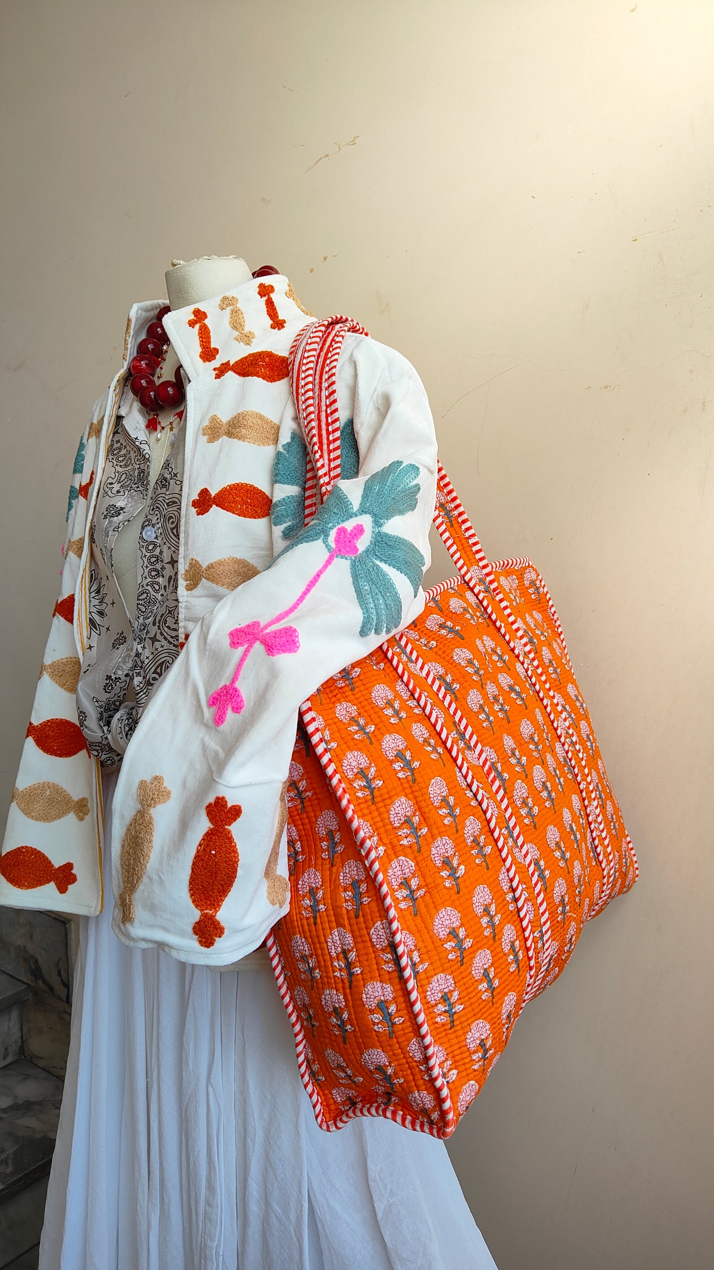 Borsa Trapuntata in Cotone – Maxi
