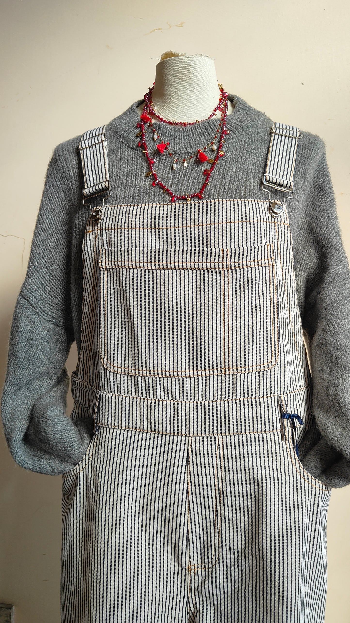 Salopette Stripe