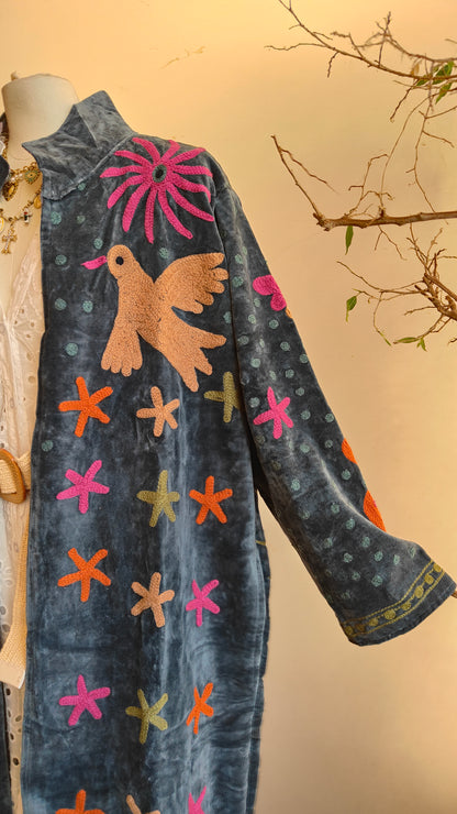 Giacca Boho lungo