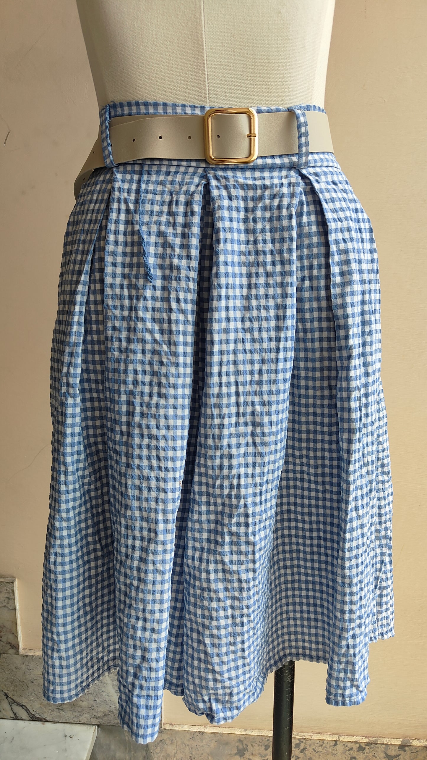 Gonna Pantalone Vichy Romance
