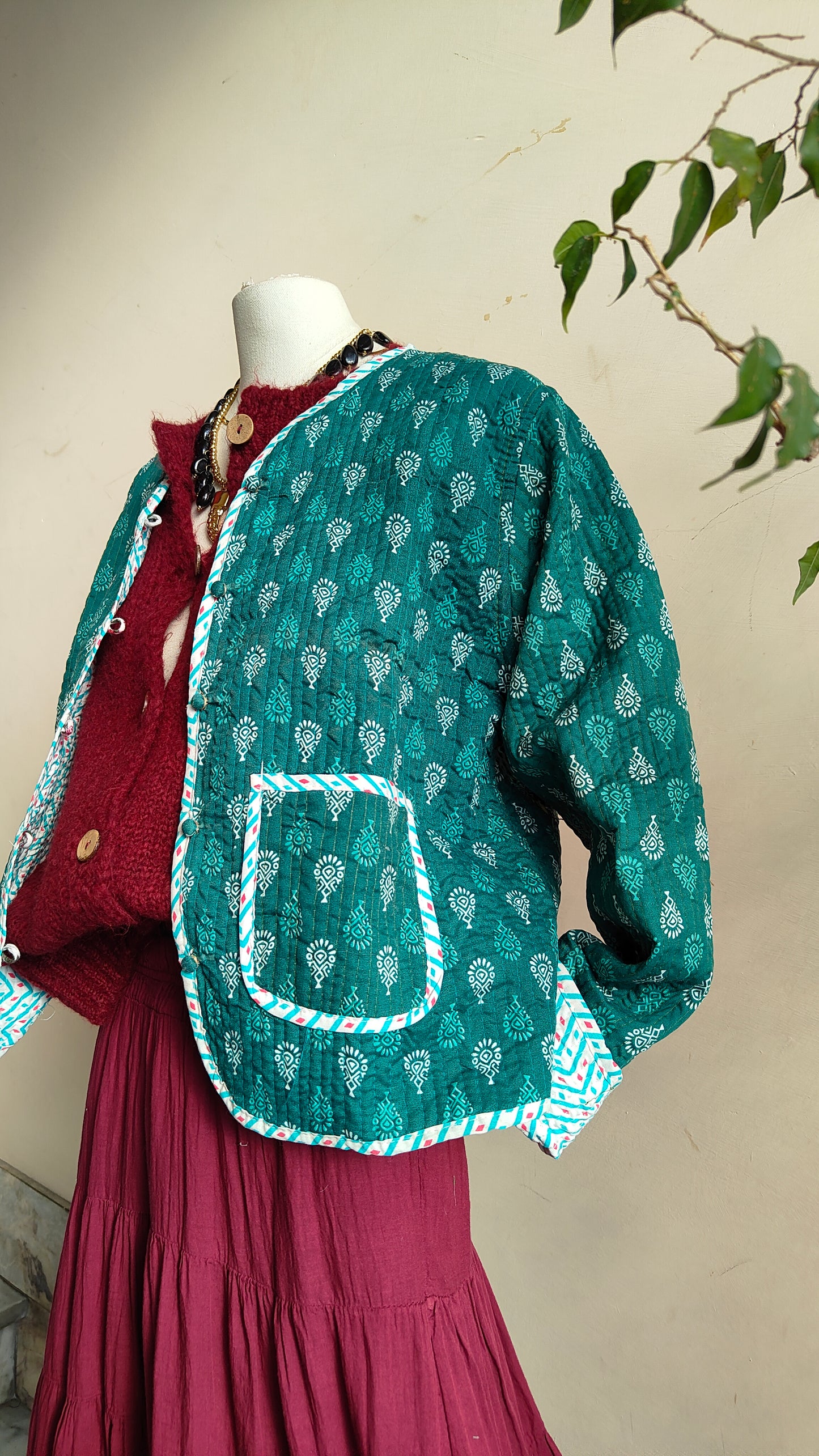 Giacca Funfair double-face