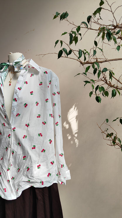 Camicia ciliegia