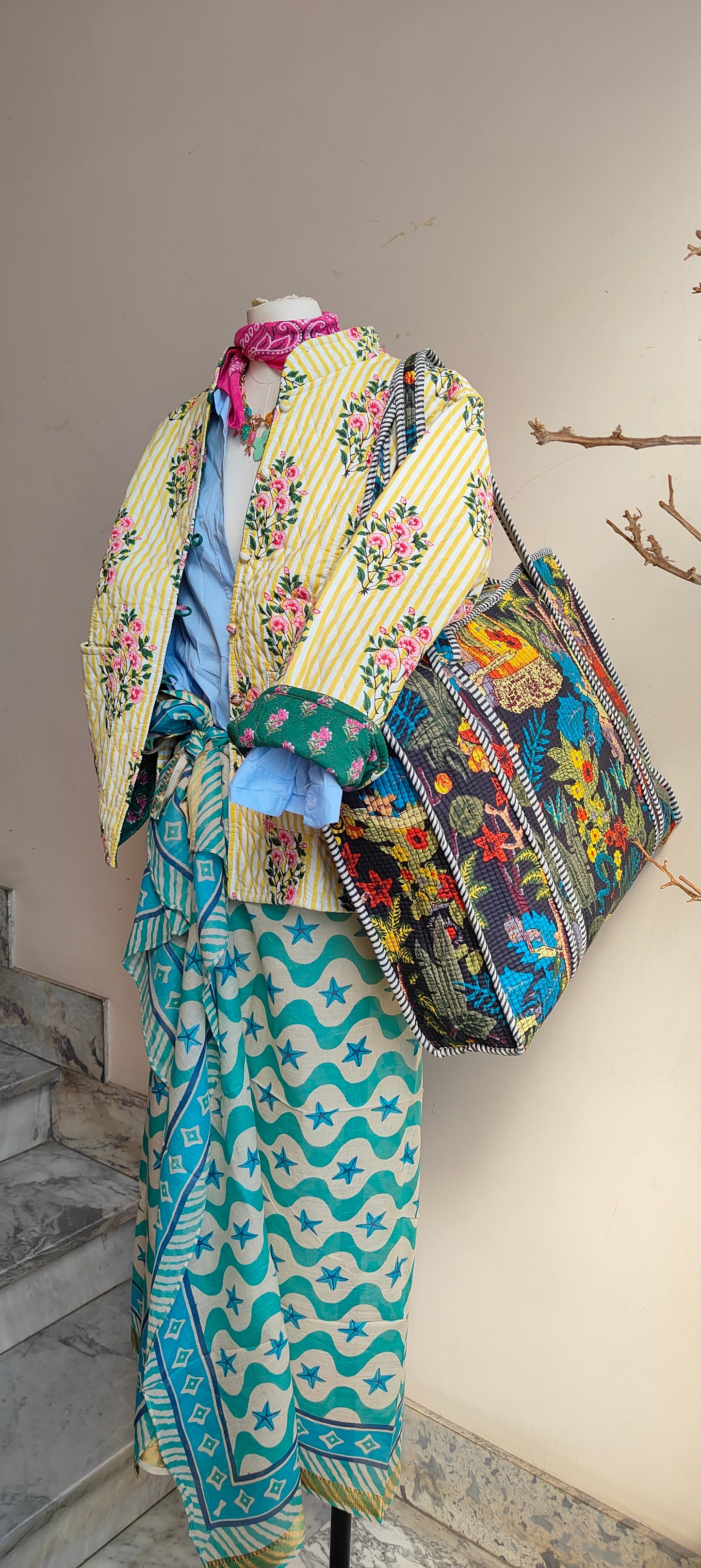 Borsa Trapuntata in Cotone – Maxi