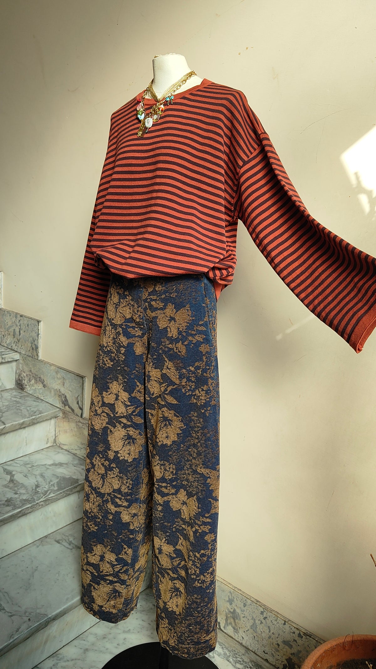 Maglia Over a Righe