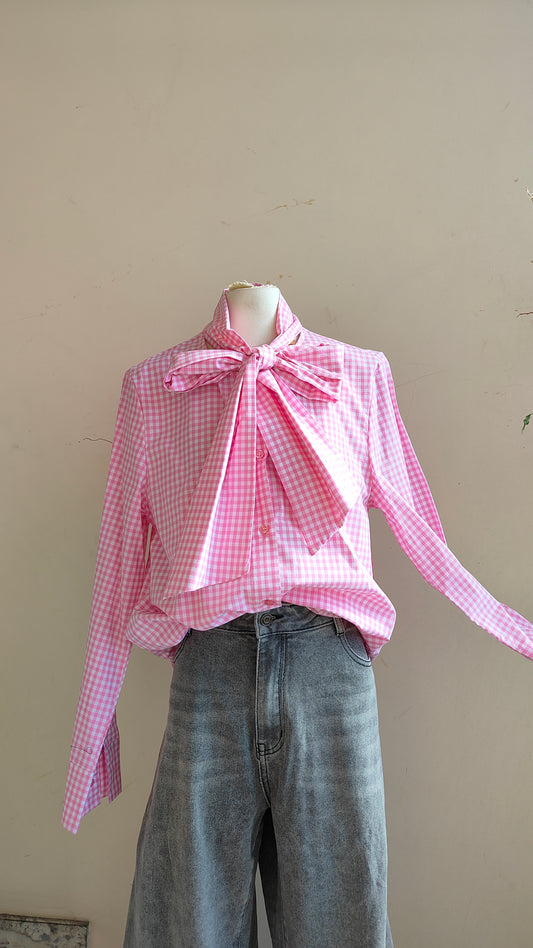 Camicia Fiocco Vichy
