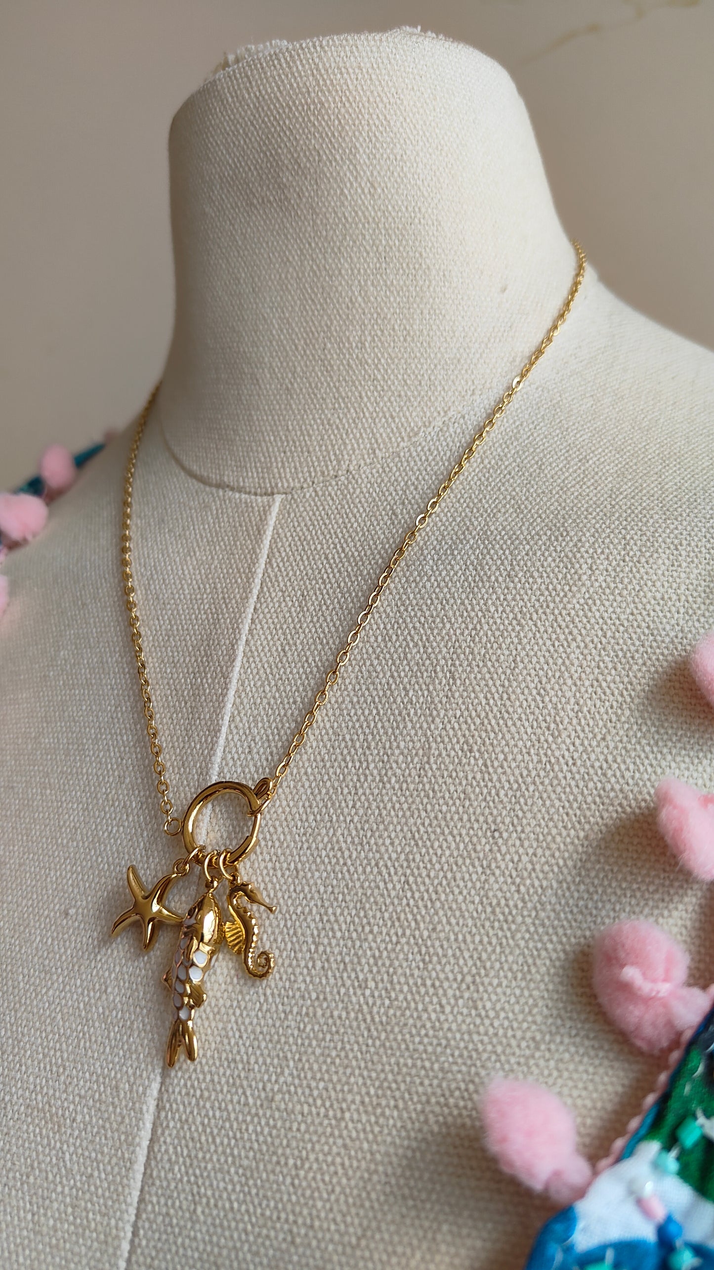 Collana Charm Mare