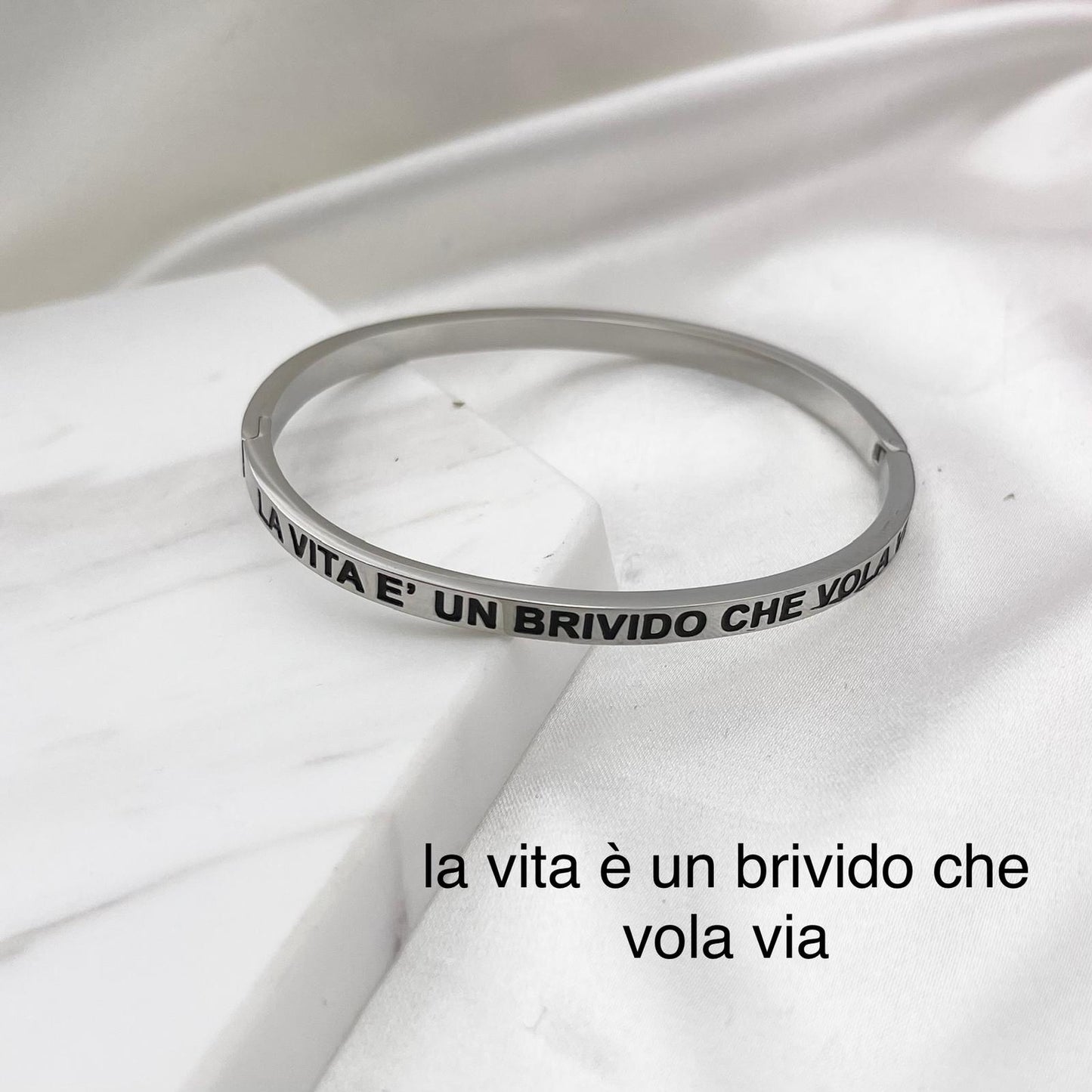 Bracciale scritta