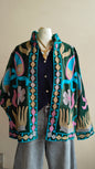 Giacca Boho con Tasche Laterali