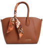 Borsa rigida con foulard